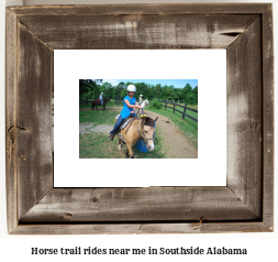 horse trail rides near me in Southside, Alabama